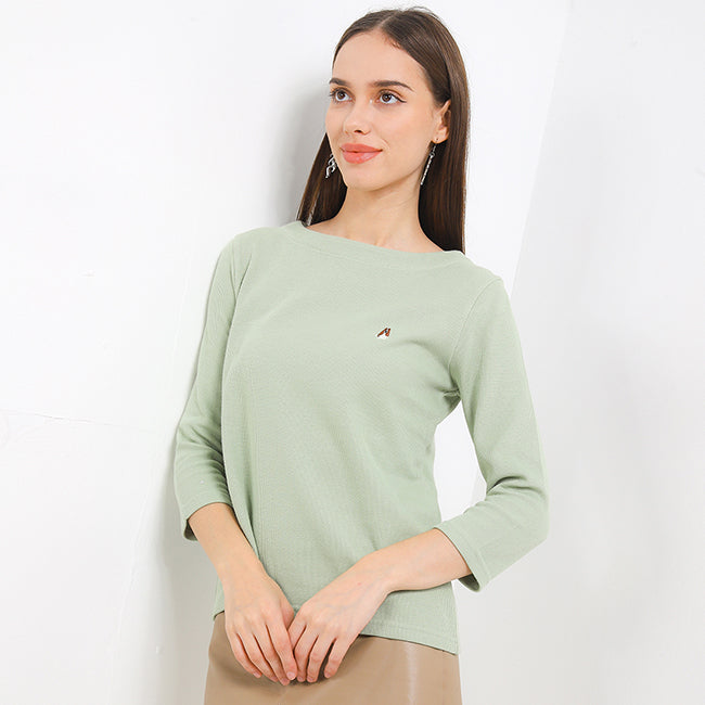 Hush Puppies Pakaian Wanita Shirt Bsc Livy In Sage