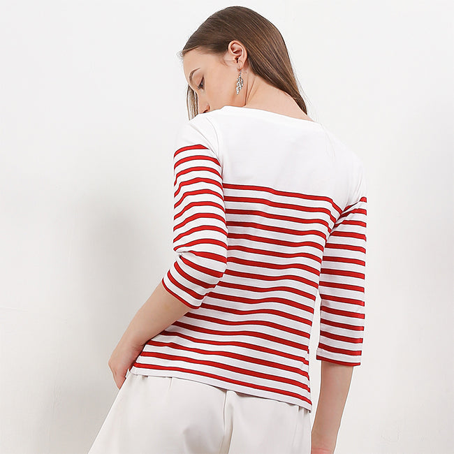 Hush Puppies Pakaian Wanita T Shirt Bsc Ponovi In Red