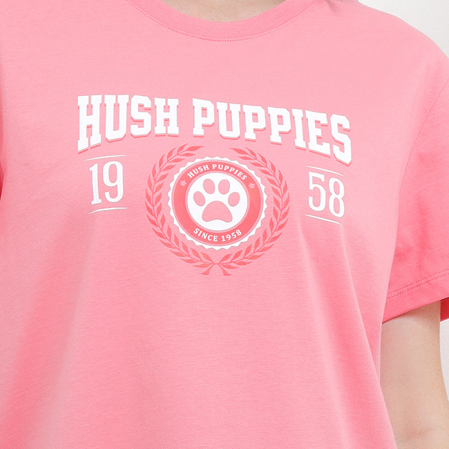 Hush Puppies Pakaian Wanita Shirt Camperly In Pink