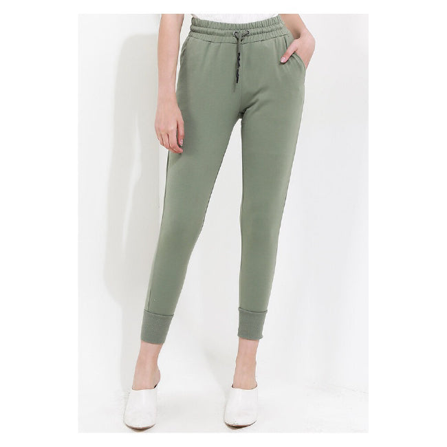 Hush Puppies Pakaian Pants Wanita Becca 2 In Olive
