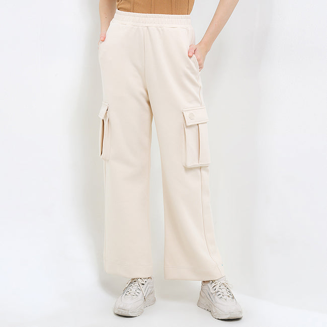 Hush Puppies Pakaian Wanita Pants Tr Nytte Lp In Beige