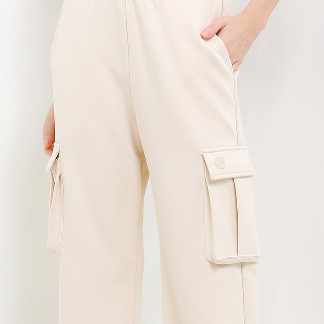 Hush Puppies Pakaian Wanita Pants Tr Nytte Lp In Beige