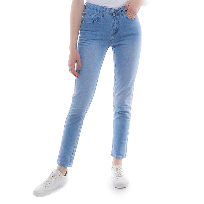Hush Puppies Pakaian Denim Wanita Jenna A In Light Blue