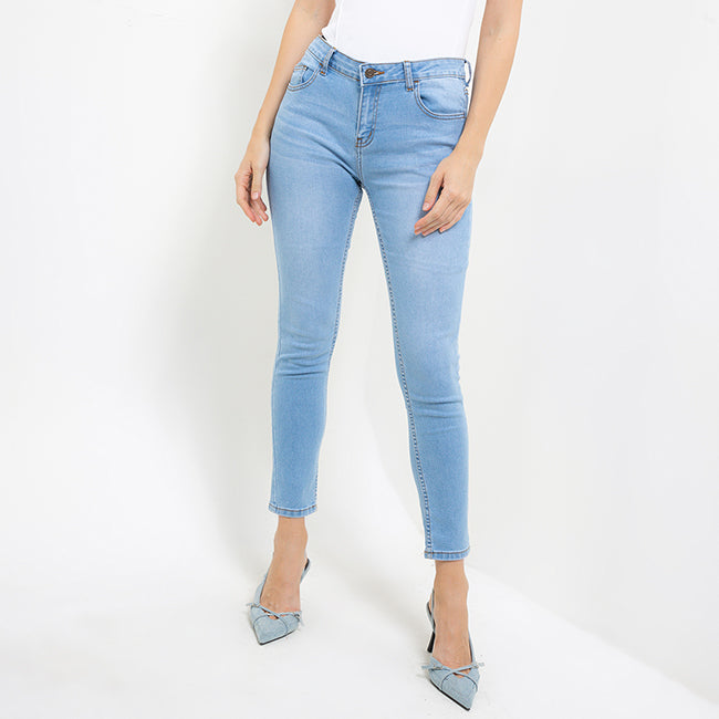 Hush Puppies Pakaian Wanita Pants Bsc Ethanya 2 In Light Blue