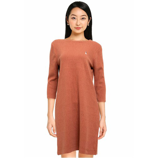 Hush Puppies Pakaian Dress Wanita Sammi In Camel