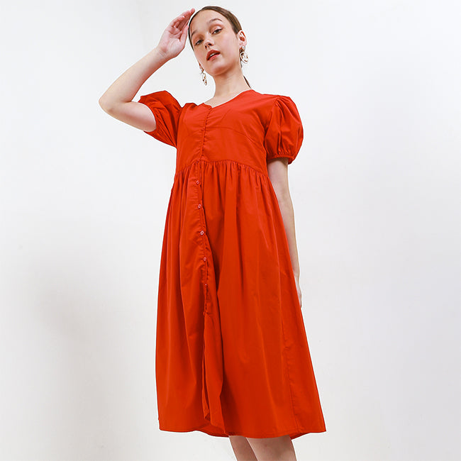 Hush Puppies Pakaian Dress Wanita Dc Emira In Red