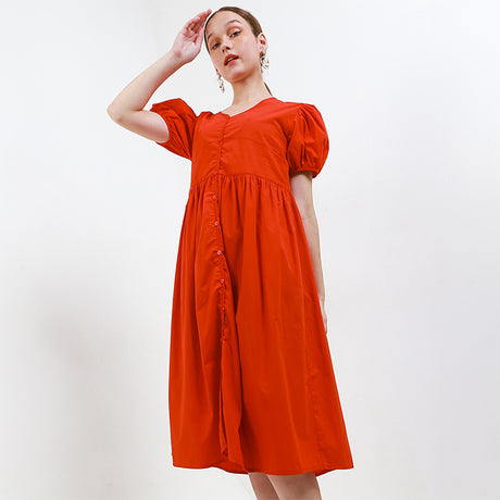 Hush Puppies Pakaian Dress Wanita Dc Emira In Red