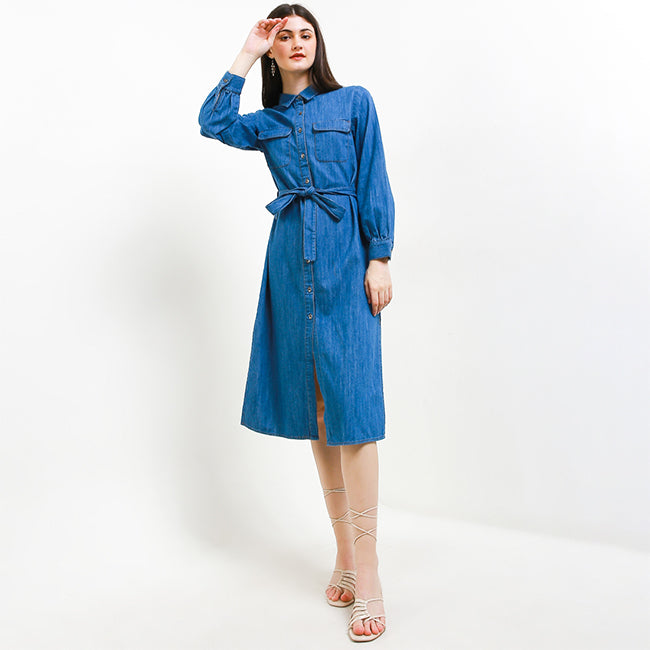 Hush Puppies Pakaian  Wanita Casillas In Light Blue