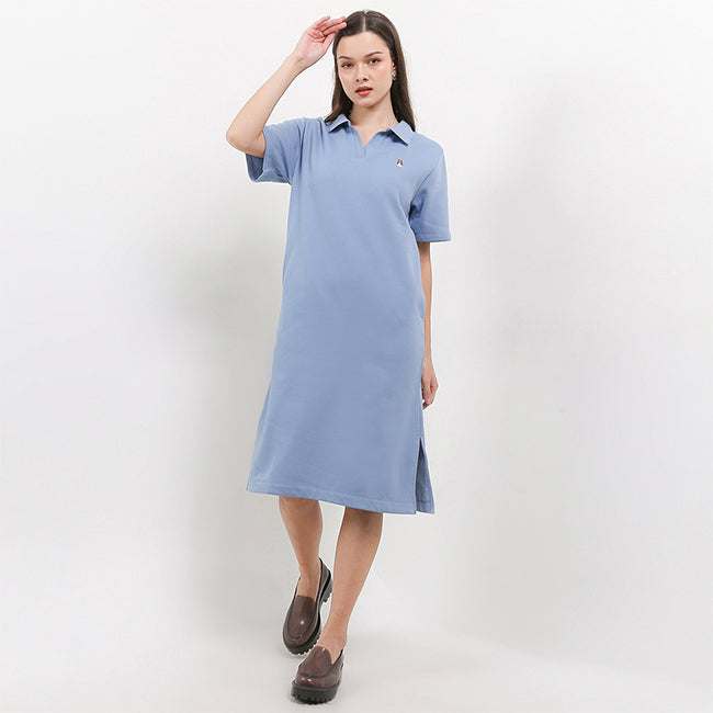 Hush Puppies Pakaian Wanita Dress Albeme In Blue