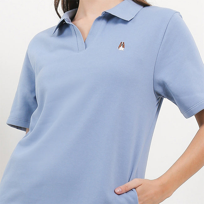 Hush Puppies Pakaian Wanita Dress Albeme In Blue