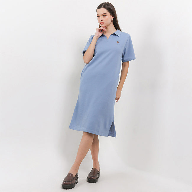 Hush Puppies Pakaian Wanita Dress Albeme In Blue