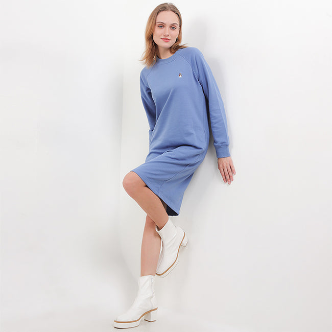 Hush Puppies Pakaian Wanita Dress Bsc Belly In Blue