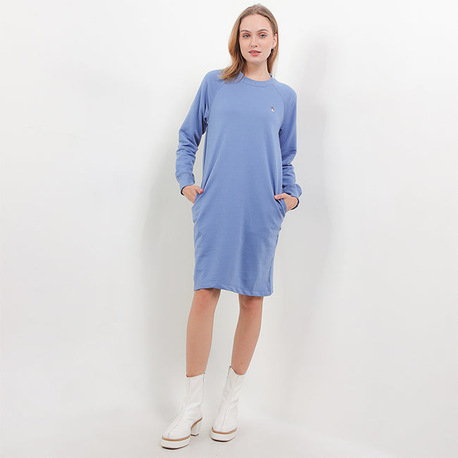 Hush Puppies Pakaian Wanita Dress Bsc Belly In Blue
