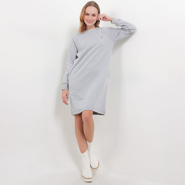 Hush Puppies Pakaian Wanita Dress Bsc Belly In Gray
