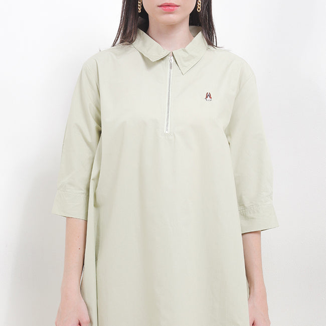 Hush Puppies Pakaian Wanita Dress Carlene Midi In Sage