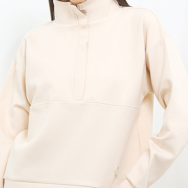 Hush Puppies Pakaian Wanita Blouse Tr Nytte Po In Beige