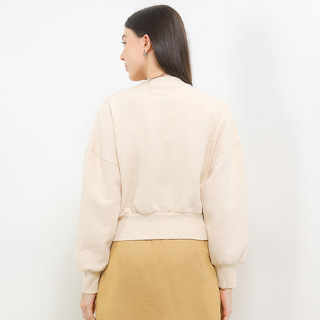 Hush Puppies Pakaian Wanita Jackets Tr Nytte Jc In Beige