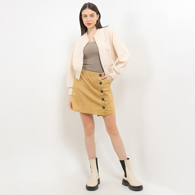 Hush Puppies Pakaian Wanita Jackets Tr Nytte Jc In Beige