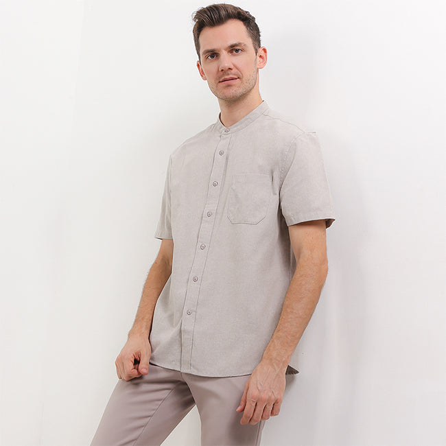 Hush Puppies Pakaian Pria Shirt Bsc Stromboli In Khaki