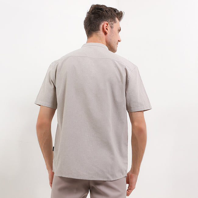 Hush Puppies Pakaian Pria Shirt Bsc Stromboli In Khaki