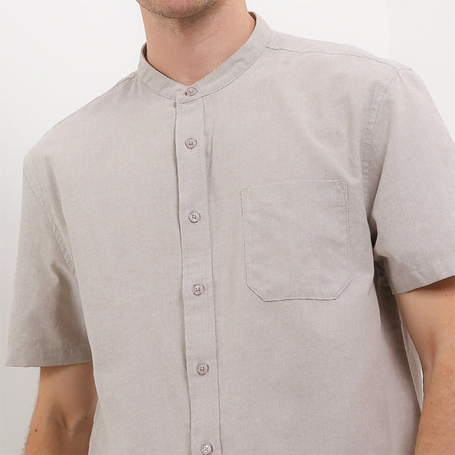 Hush Puppies Pakaian Pria Shirt Bsc Stromboli In Khaki