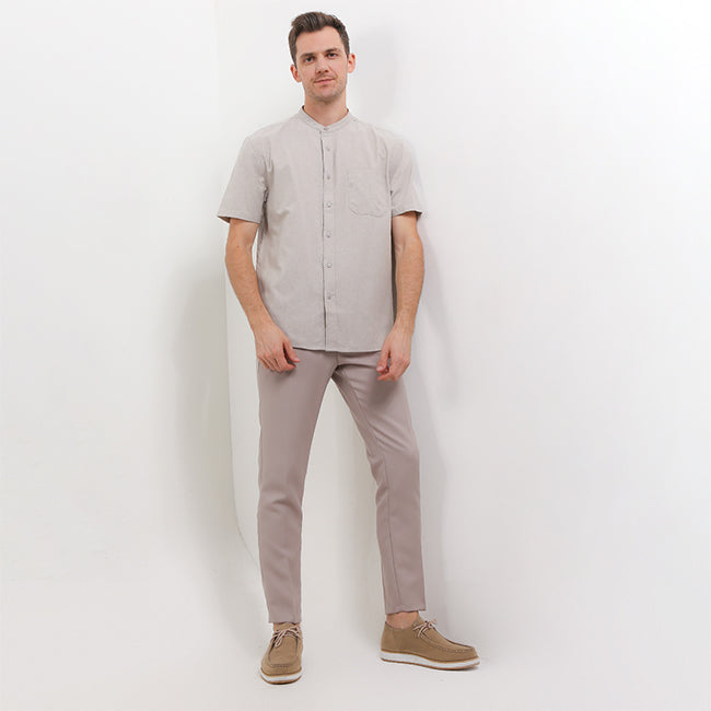 Hush Puppies Pakaian Pria Shirt Bsc Stromboli In Khaki