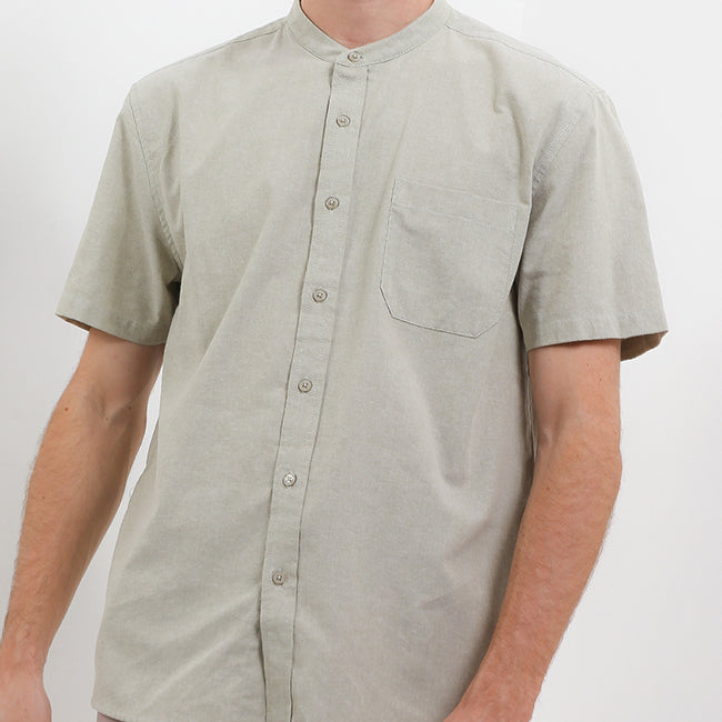 Hush Puppies Pakaian Pria Shirt Bsc Stromboli In Sage