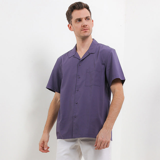 Hush Puppies Pakaian Pria Shirt Josue In Purple
