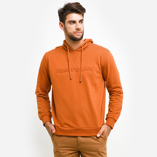 Hush Puppies Pakaian Sweater Pria Munched 2 In Camel