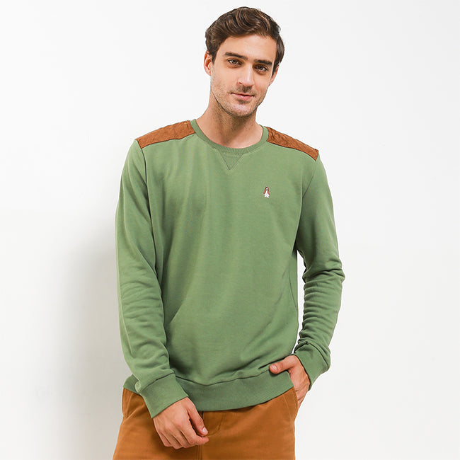 Hush Puppies Pakaian Outerwear Pria Trought 2 In Olive