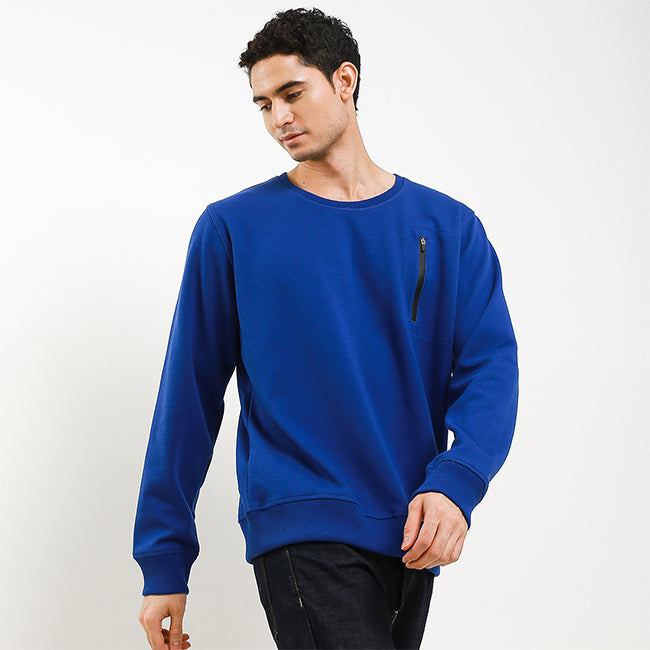 Hush Puppies Pakaian Outerwear Pria Burke In Blue