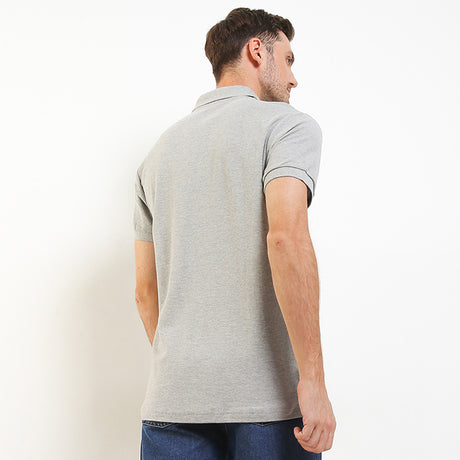 Hush Puppies Pakaian Pria Polo Seste In Grey