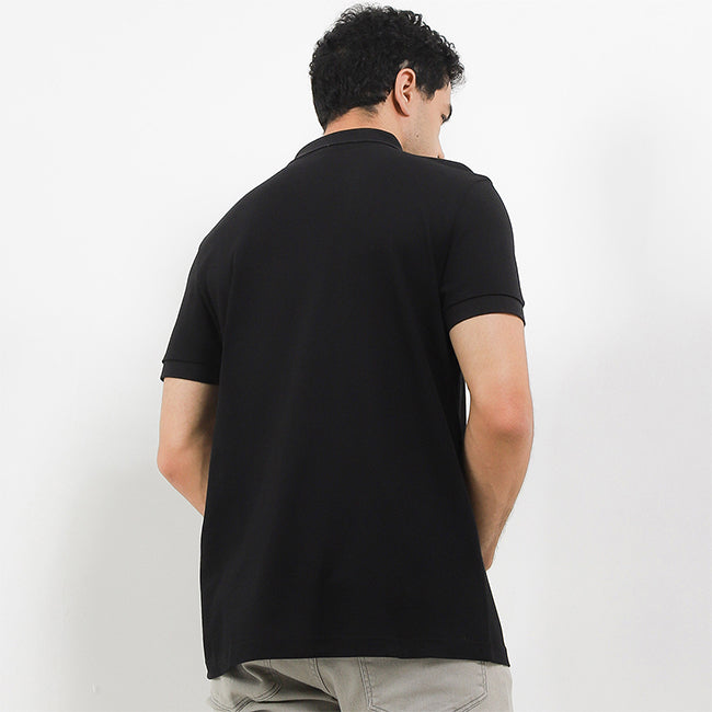 Hush Puppies Pakaian Pria Eleveted Class Polo In Black