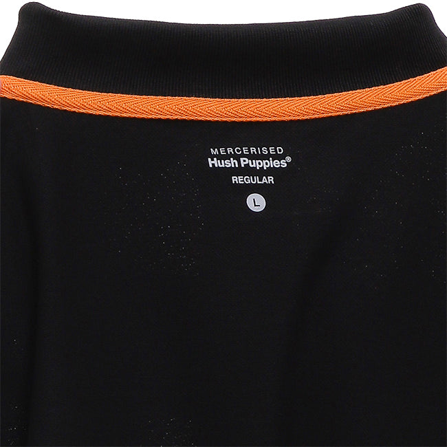 Hush Puppies Pakaian Pria Eleveted Class Polo In Black