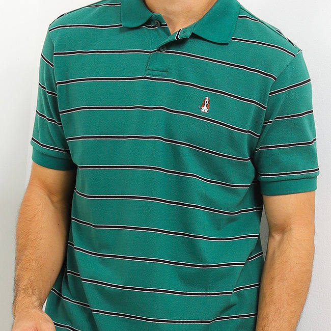 Hush Puppies Pakaian Pria Polo Bsc Morgan In Green
