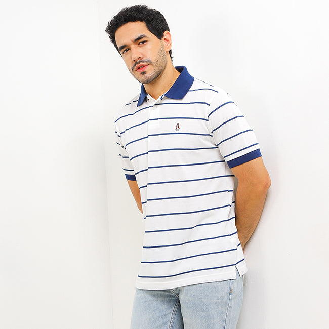 Hush Puppies Pakaian Pria Polo Bsc Morgan In White