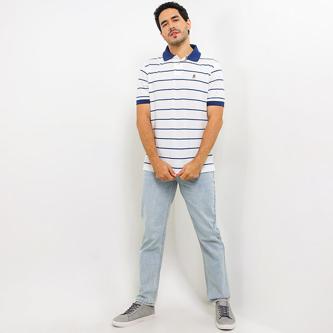 Hush Puppies Pakaian Pria Polo Bsc Morgan In White