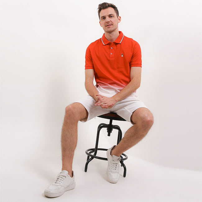 Hush Puppies Pakaian Pria Polo Zyaire In Red