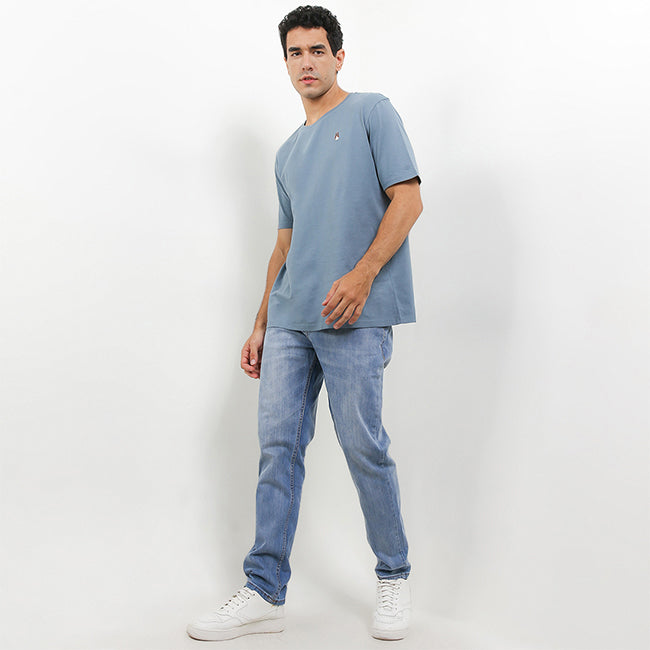 Hush Puppies Pakaian Pria T Shirt Leviero 4 In Blue