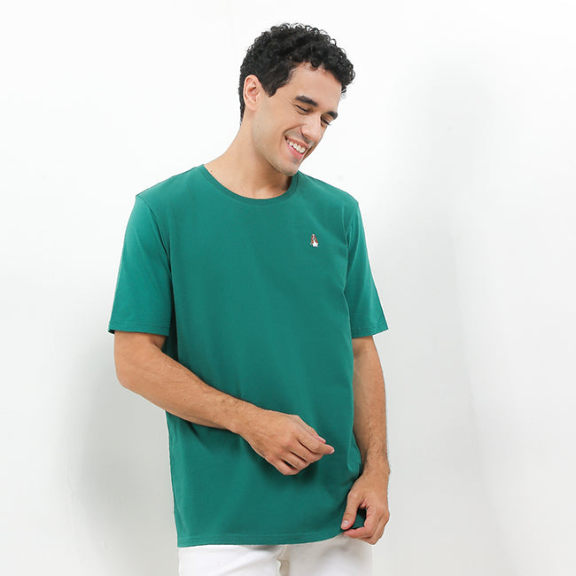 Hush Puppies Pakaian Pria T Shirt Leviero 4 In Green