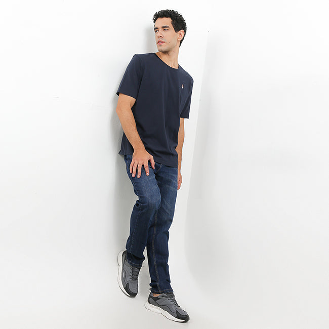 Hush Puppies Pakaian Pria T Shirt Leviero 4 In Navy