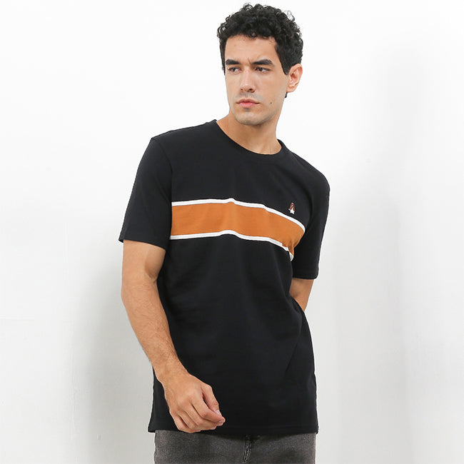Hush Puppies Pakaian Pria T Shirt Manora In Black