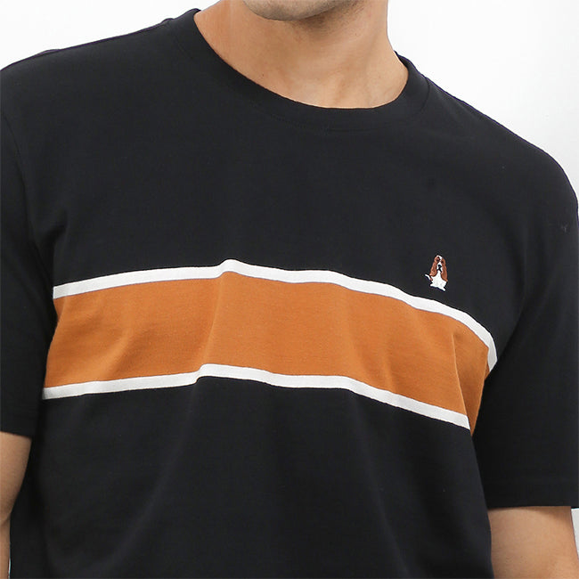 Hush Puppies Pakaian Pria T Shirt Manora In Black