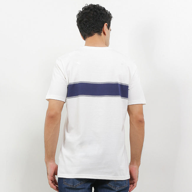 Hush Puppies Pakaian Pria T Shirt Manora In White