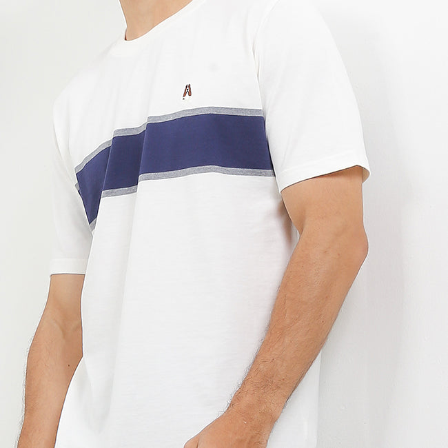 Hush Puppies Pakaian Pria T Shirt Manora In White