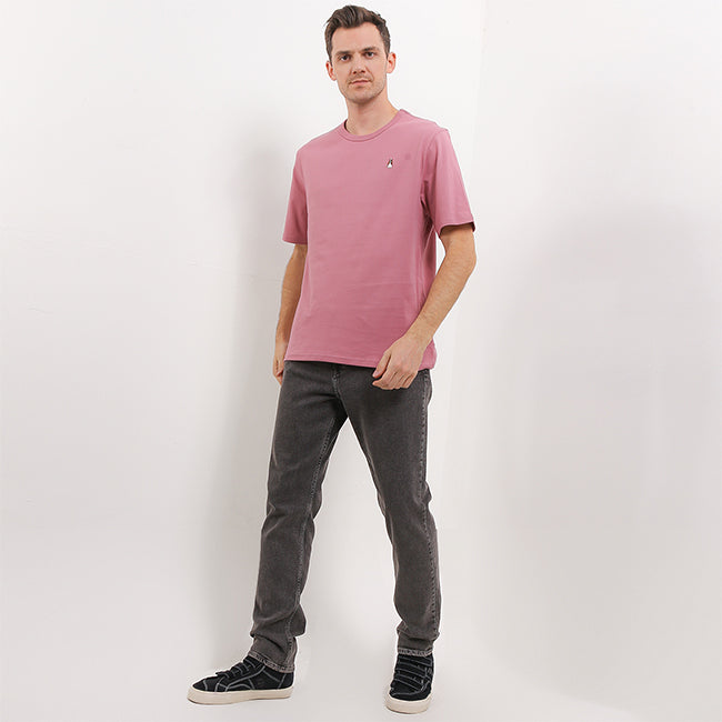 Hush Puppies Pakaian Pria T Shirt Bsc Sandwich In Pink