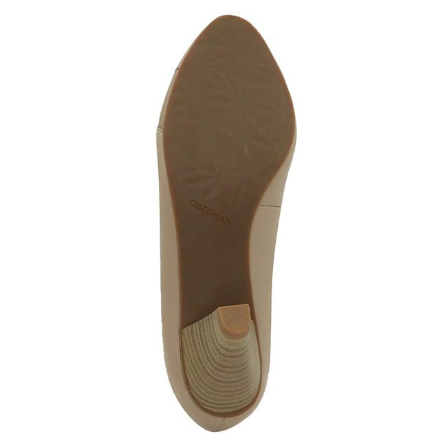Obermain Sepatu Formal Wanita Agnes Wavy In Almond