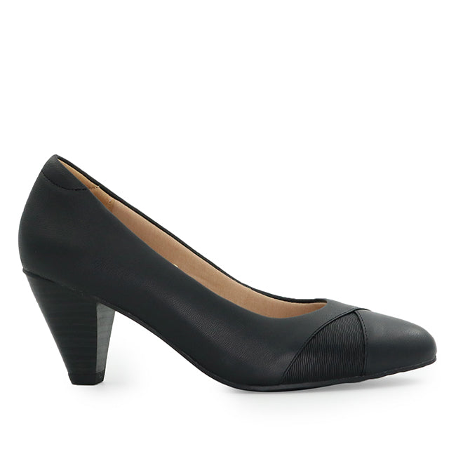 Obermain Sepatu Formal Wanita Agnes Wavy In Black
