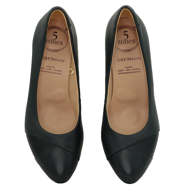 Obermain Sepatu Formal Wanita Agnes Wavy In Black