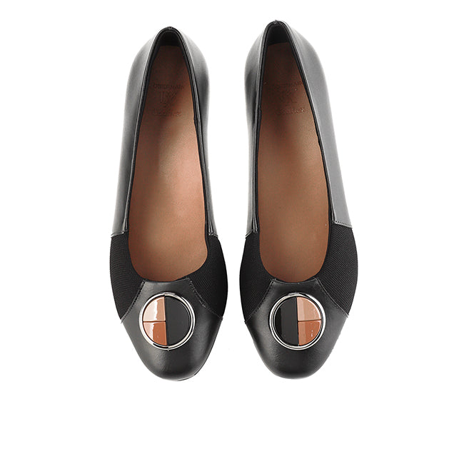 Obermain Sepatu Formal Wanita Honna Soul - Slip On In Black